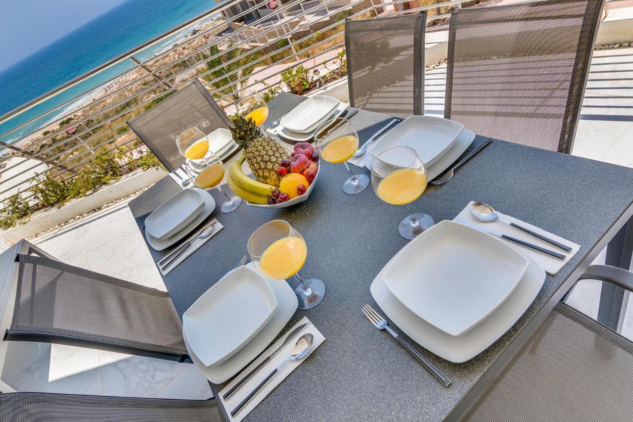 Infinity Sunny View Deluxe Apartment Arenales del Sol Bagian luar foto